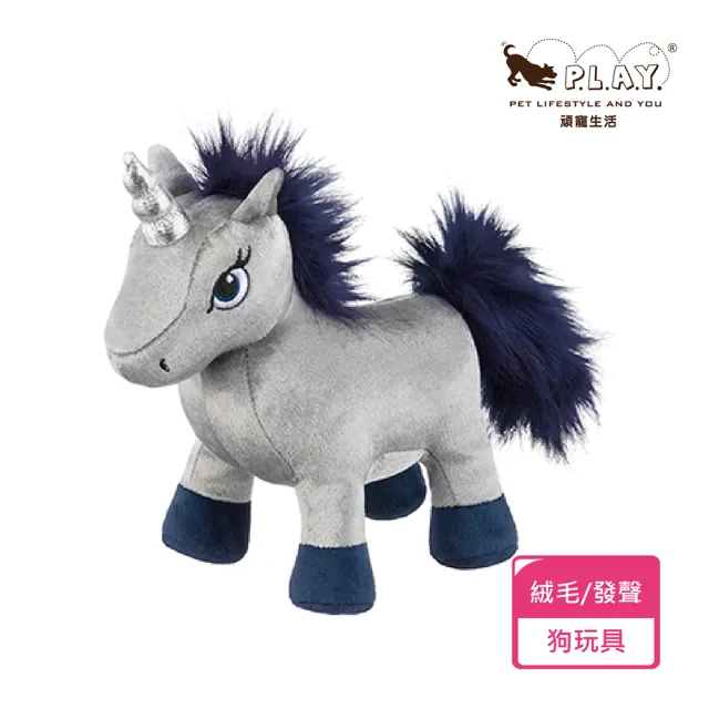 【P.L.A.Y.】傳說怪獸 獨角獸尤尼斯 狗玩具 發聲 寵物玩具