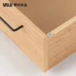 【MUJI 無印良品】橡木組合床台用/床下盒(大型家具配送)