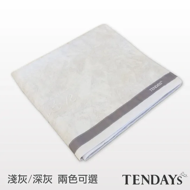 【TENDAYS】SensItive抗菌浴巾(淺灰/深灰兩色可選)