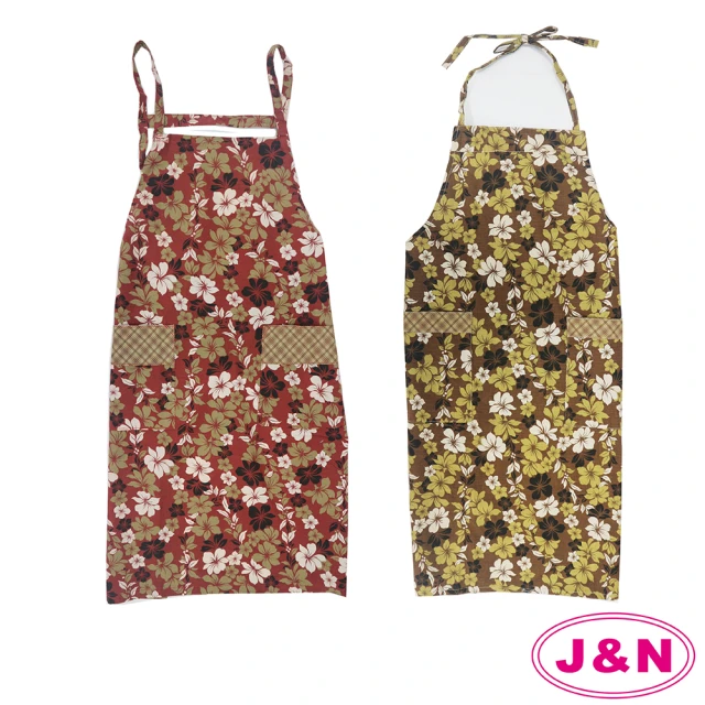 【J&N】槿花圍裙-日式風(任選-1入)