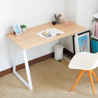 【BODEN】雷克斯4尺工業風書桌/工作桌(原木色)