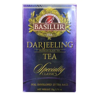即期品【Basilur 錫蘭茶】70295 經典系列茶包-大吉嶺紅茶25包