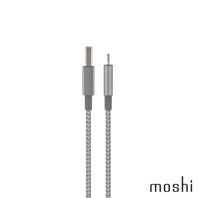 【moshi】Integra 強韌系列 Lightning To USB-A 充電線/傳輸線 編織線（0.25 M）(iPhone充電線)