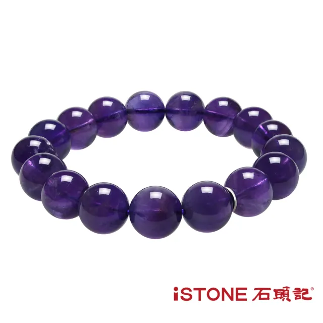 【石頭記】紫水晶手鍊(品牌經典-12mm)