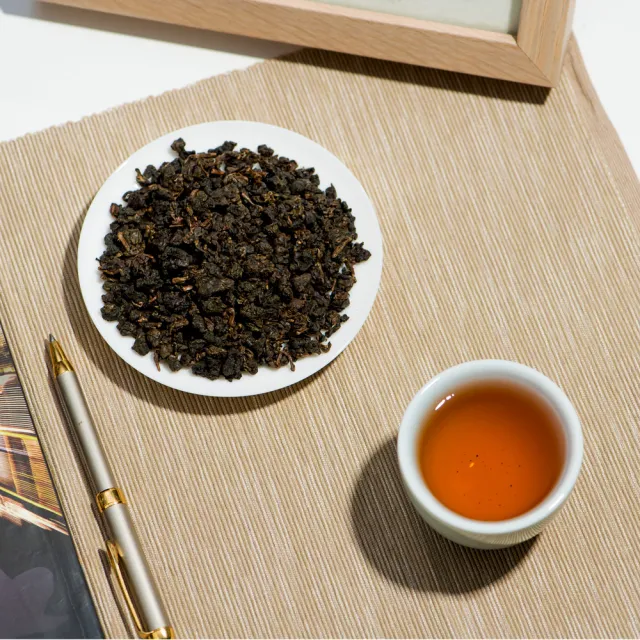 【名池茶業】嫩採新芽台灣高冷紅烏龍茶葉100gx6包(共1斤)
