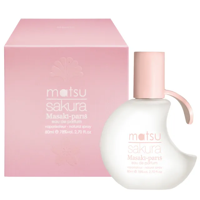 【Masaki PARIS 松島正樹】浪漫櫻花女性淡香精 80ml(專櫃公司貨)