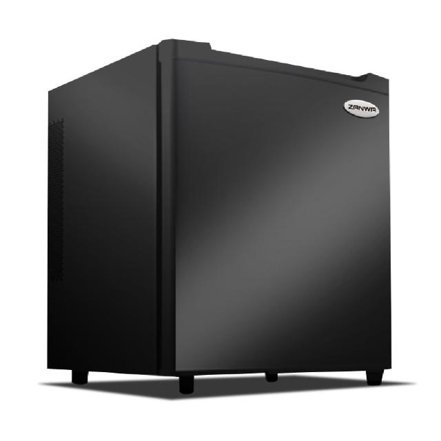 ZANWA晶華 ZW-46SB 單門冰箱,容量46公升,適合小型家庭、宿舍或辦公室使用。尺寸435x480x510mm,重量僅14.8kg,電子式馬達,耗電量75W,右開門方便取用。黑色系外觀簡約大方,產地中國,全機保固1年。高效冷凍,日常儲存新鮮食材的最佳選擇。 ZANWA晶華 ZW-46SB