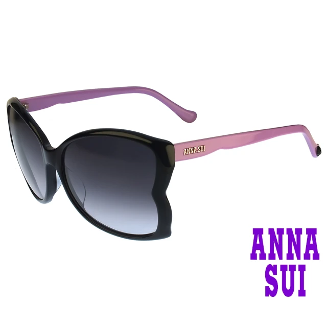 ANNA SUI 安娜蘇 安娜蝶框系列太陽眼鏡(AS871-001-淡紫)