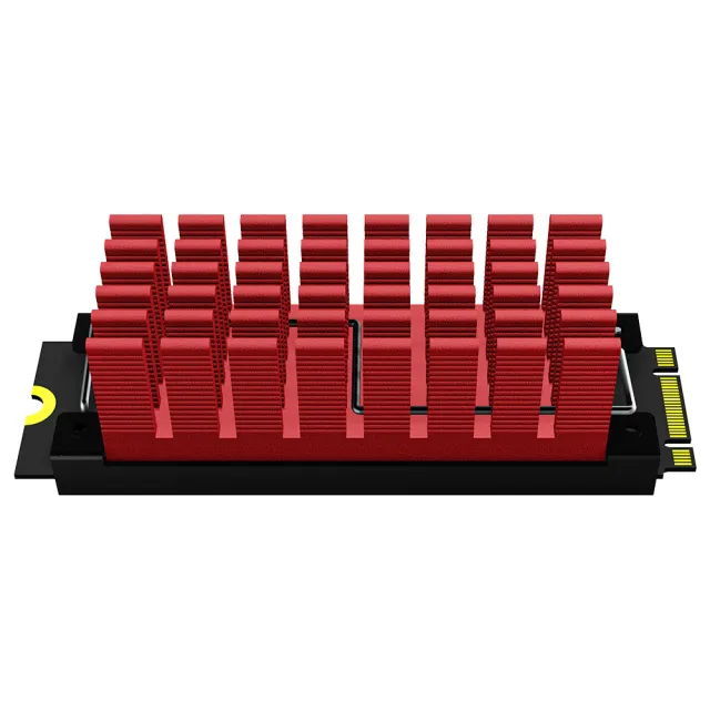 【archgon 亞齊慷】M.2 2280 SSD 散熱片組-紅色(HS-0130-R)