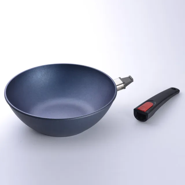 【Woll】Diamond Lite 輕量鑽石 不沾中式炒鍋 26cm 不沾鍋 中華炒鍋(平輸品)