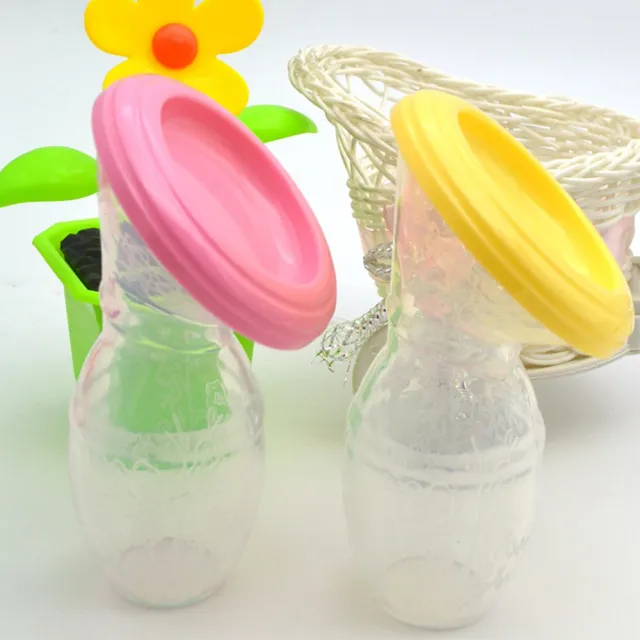 【JoyNa】檢驗合格防溢乳矽膠擠乳器吸奶器母奶收集器(3入)