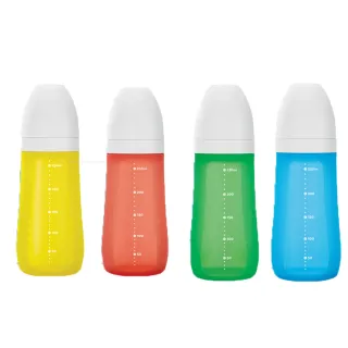 【韓國sillymann】100%鉑金矽膠奶瓶260ML(鉑金矽膠可進沸水、蒸氣紫外線消毒鍋消毒)