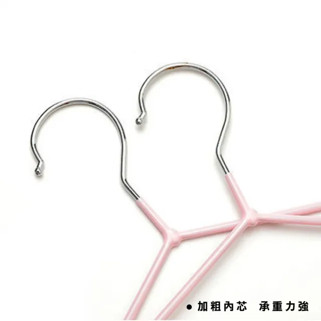 【ONE HOUSE】北歐風覆膜衣架3mm(30入)