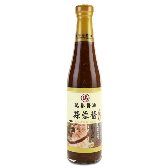 西螺瑞春醬油 蒜蓉醬油膏(420ml/瓶)