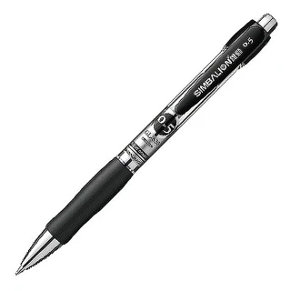 【雄獅文具】GL-530 0.5mm 自動中性筆(黑12入盒裝)