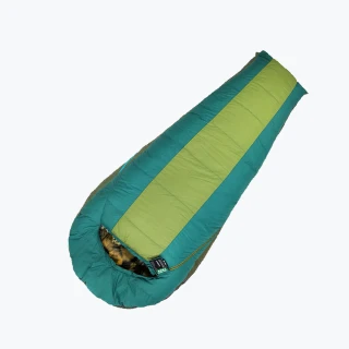 【遊遍天下】台灣製防風防潑水保暖雙拼鴨絨羽絨睡袋D600(1.2KG_隨機選色)