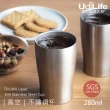 【UdiLife】樂司真空不鏽鋼 鋼杯280ml(304 不鏽鋼 真空)