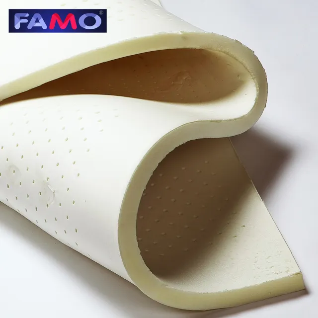 【FAMO 法摩】5CM乳膠涼感硬式獨立筒床墊(單人加大3.5尺)