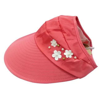 【EZlife】夏日可折疊大帽沿通風遮陽帽