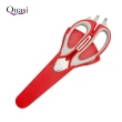 【Quasi】七合一附套廚房剪刀-紅色(料理剪刀)