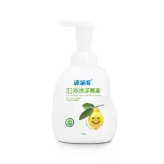 【清淨海】檸檬系列 環保洗手慕斯 480g(超值12入組)