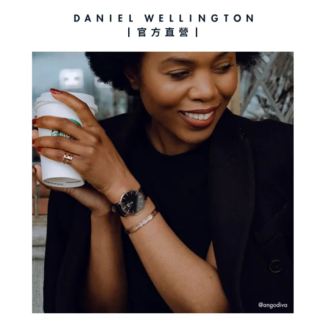 【Daniel Wellington】DW 手錶 Classic Sheffield 36mm爵士黑真皮皮革錶(三色 DW00100139)
