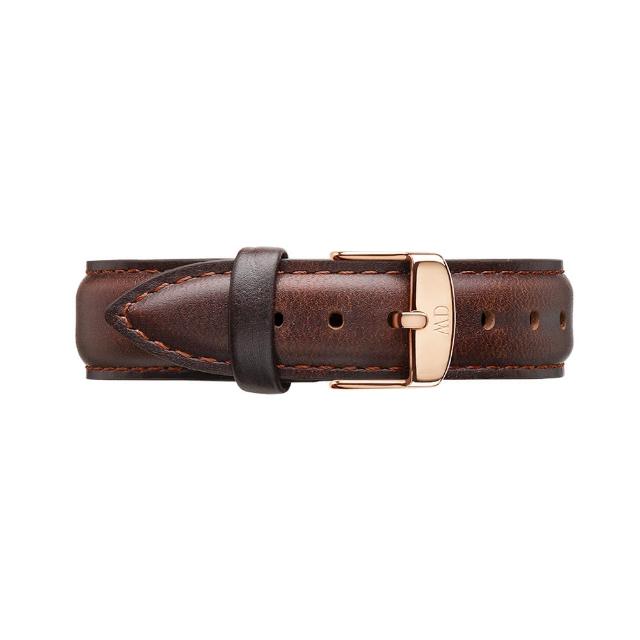 【Daniel Wellington】DW 錶帶 Classic Bristol 深棕真皮錶帶(DW00200009)