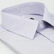 【金安德森】紫色黑細紋吸排窄版短袖襯衫-fast
