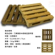 【四入】工業風檜木棧板造型杯墊/顏色隨機/台灣製造
