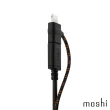 【moshi】三合一萬用充電線(USB-C Lightning MicroUSB)