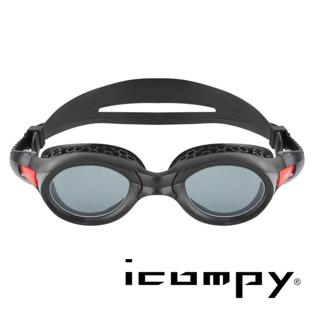 【icompy】運動泳鏡 VC-960(蜂巢式 防霧 抗UV)
