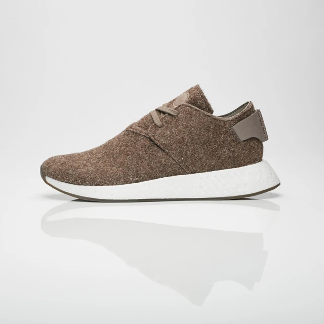 adidas 愛迪達 NMD C2 WH CHUKKA WINGS+HORNS 聯名 羊毛 棕色 男鞋 高統(CG3781)