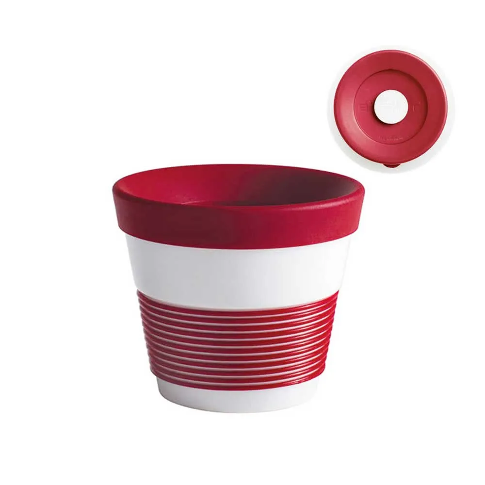 【KAHLA】Lisa Keller設計師款Cupit玩色系列實用230ML點心杯--野莓紅(環保隨行杯)