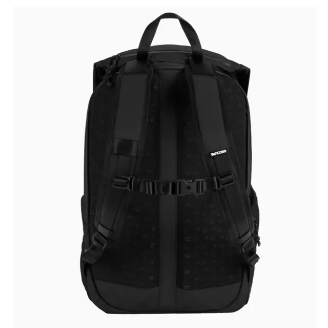 【Incase】雙11 Allroute 系列 Allroute Rolltop Pack 防潑水後背包/電腦包(經典黑)