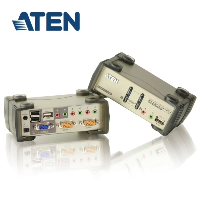 【ATEN】2埠 USB KVMP多電腦切換器 旗艦型(CS1732B)