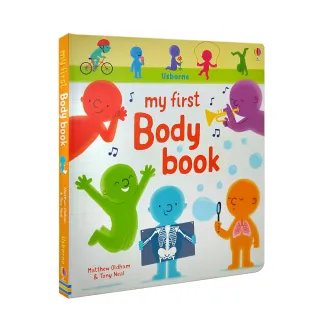 【iBezt】Usborne My first body book(認知學習書)