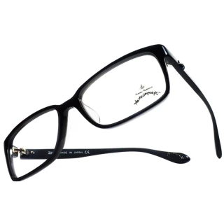 【Vivienne Westwood】ANGLO MANIA系列－亮眼配色光學眼鏡(AN281-01－黑)