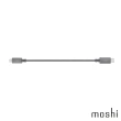 【moshi】Integra 強韌系列USB-C to Lightning 耐用充電／傳輸編織線（0.25 公尺）