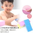 【kiret】嬰幼兒 寶寶 柔軟洗澡海綿 搓澡 路仙 沐浴/ 超值2入-贈去角質手套(搓仙 搓灰 搓泥)