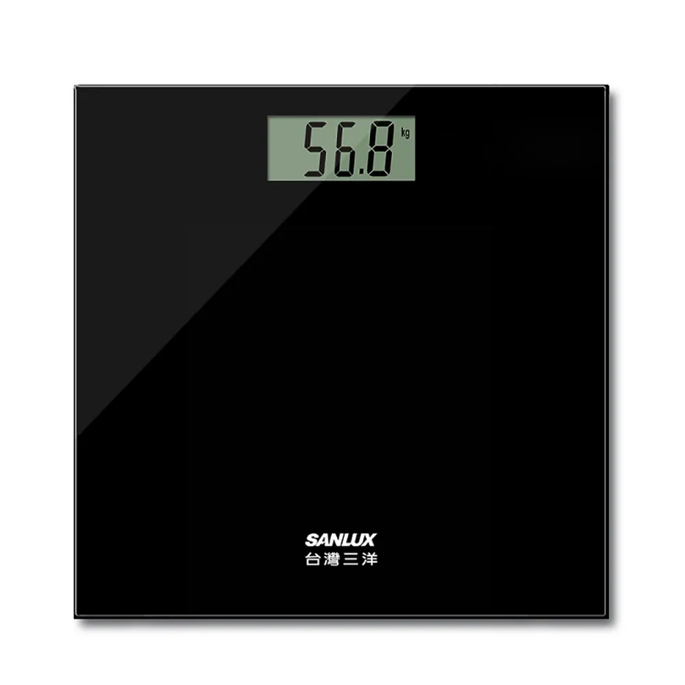 【SANLUX 台灣三洋】數位體重計(SYES-301K 黑)