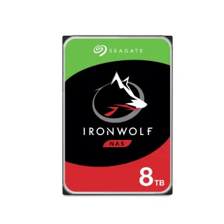 【SEAGATE 希捷】IronWolf 8TB 3.5吋 7200轉 256MB NAS 內接硬碟(ST8000VN004)