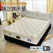 【睡芝寶】三線天絲棉涼感抗菌+護腰型硬式獨立筒床墊(雙人5尺-護腰床)