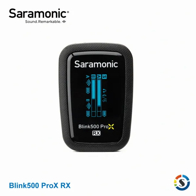 【Saramonic 楓笛】Blink500 ProX RX 無線麥克風接收器(勝興公司貨)