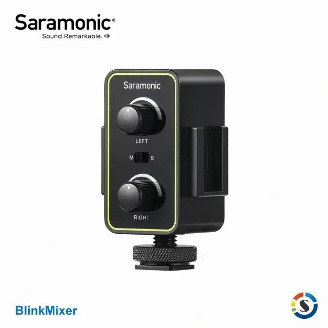 【Saramonic 楓笛】BlinkMixer 雙通道混音器(勝興公司貨)