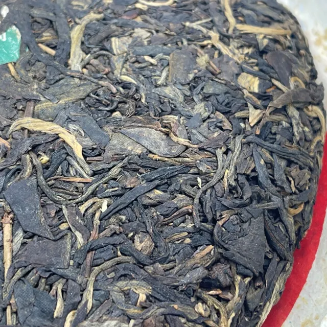 【盛嘉源】中茶授權 2007年 孔雀餅(普洱茶  生茶 357g)