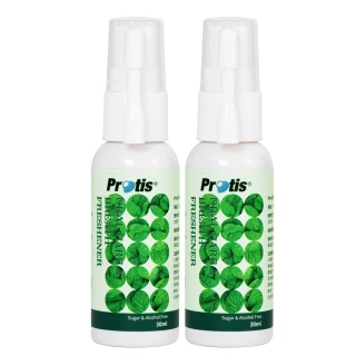 【Protis 普麗斯】全能護理口腔噴劑-30mlX2瓶(含蜂膠+薄荷+益生菌+絲蛋白)