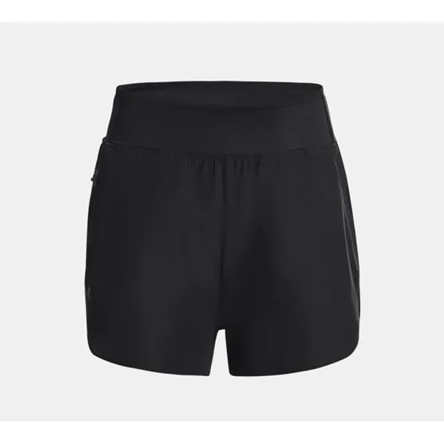 【UNDER ARMOUR】UA 女 Woven 短褲 黑(1377555-001)