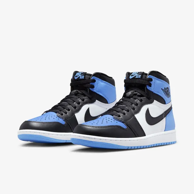 NIKE 耐吉】休閒鞋Air Jordan 1 High OG UNC 運動大學藍藍黑腳趾黑藍