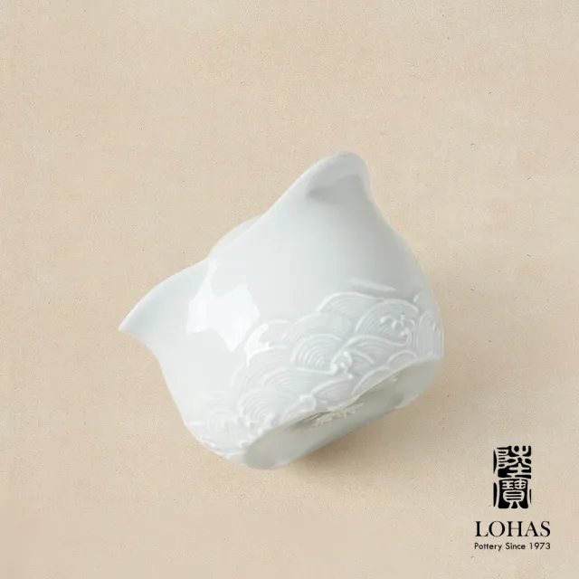 【LohasPottery 陸寶】淩波自在茶組-影青(一壺兩杯 共享好茶)