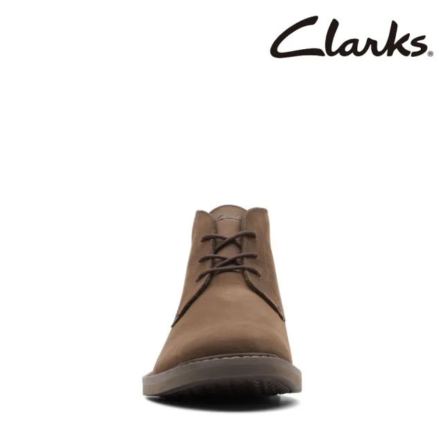 【Clarks】男鞋Atticus LT Hi GTX全新升級GTX防水正裝靴 短筒靴(CLM61307B)